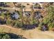 Scenic aerial view of a house in a golf course community at 1874 Mcgarity Rd, Mcdonough, GA 30252