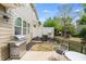 Cozy patio space with stainless steel grill and fenced yard at 2167 Crestridge Ne Trl, Brookhaven, GA 30329