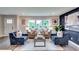 Comfortable and stylish living room area featuring a large window and seating at 2932 Valley Ridge Dr, Decatur, GA 30032