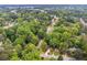 Aerial view of a leafy residential area with homes nestled among mature trees at 2771 Stonecreek Se Rd, Smyrna, GA 30080