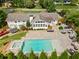 Backyard features a pool, spa, patio, and sunroom perfect for outdoor living at 3967 Manson Se Ave, Smyrna, GA 30082