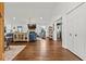 Spacious living room with hardwood floors and abundant natural light at 3967 Manson Se Ave, Smyrna, GA 30082