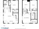 Detailed floor plan of the home, showing the layout of each room on both floors at 2171 Wilson Nw Ave, Atlanta, GA 30314