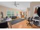 Bright living room with hardwood floors connecting to the kitchen, ideal for modern living and entertaining at 2171 Wilson Nw Ave, Atlanta, GA 30314