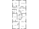 Detailed floor plan showcasing the layout, dimensions, and room names of the property at 902 Allene Sw Ave, Atlanta, GA 30310