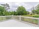 Enjoy nature's beauty from the back deck, offering a serene view of the lush green landscape at 1555 New Ne St, Atlanta, GA 30307