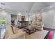 Clubhouse living room with neutral furniture and black tile floors at 3636 Habersham Nw Rd # 2101, Atlanta, GA 30305