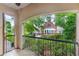Relaxing outdoor patio space with views of greenery at 3636 Habersham Nw Rd # 2101, Atlanta, GA 30305