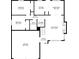 Detailed floor plan showcasing the layout of the first floor with specific room dimensions at 60 Whispering Pine Ct, Covington, GA 30016