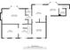 First-floor plan of home showcasing the kitchen, living room, office, and Gathering room layouts at 815 Lake Forest Pass, Roswell, GA 30076