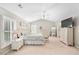 Calming main bedroom with neutral tones, vaulted ceiling, and ample natural light at 103 Harvest Rdg, Acworth, GA 30102