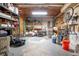 Unfinished basement offers ample storage space and potential for customization at 130 Brandon Mill Cir, Fayetteville, GA 30214