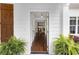 Open entryway showcasing hardwood floors and a glimpse of the living area at 300 Massengale Rd, Brooks, GA 30205