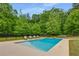 Inviting in-ground pool with lounge chairs, perfect for enjoying sunny days at 300 Massengale Rd, Brooks, GA 30205