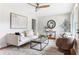 Comfortable living room featuring a decorative rug, stylish décor, and ample seating at 118 Wheelan School Rd, Dallas, GA 30157