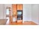 Kitchen featuring stainless steel appliances, built-in oven, and hardwood floors at 2726 Riderwood Ne Ln, Marietta, GA 30062