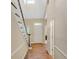 Bright foyer with hardwood floors and a staircase at 404 Carryback Dr, Marietta, GA 30068