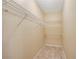 A walk-in closet featuring painted walls and shelving at 404 Carryback Dr, Marietta, GA 30068