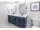 Modern bathroom with double vanities, sleek cabinetry, and contemporary design at 112 Rogers St # 208, Atlanta, GA 30317