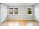 Bright bedroom featuring hardwood flooring, with lots of natural light at 1350 Overlook Se Cv, Smyrna, GA 30080