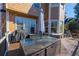 Large back deck area, perfect for entertaining, with views of the back yard and home at 1018 Jubilee Way, Powder Springs, GA 30127