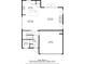 Detailed first floor plan featuring an open kitchen, dining area, living room, foyer, bath, and garage layout at 2686 Oak Leaf Se Pl, Atlanta, GA 30316