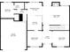 First floorplan showing the layout, kitchen, dining room, living room, Gathering room, garage, bedroom and bathroom at 566 Vintage Pointe Run, Mableton, GA 30126