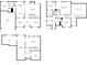 Floorplans showing the layouts, including basement, first floor, and second floor at 566 Vintage Pointe Run, Mableton, GA 30126