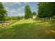 Well maintained lawn with bordering wooden fence and view of house at 780 Old Magnolia Trl, Canton, GA 30115