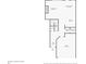 First floor plan featuring living room, kitchen, breakfast nook, garage, and foyer layout at 354 Hayden Cir, Woodstock, GA 30189