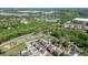 Aerial view of property near Buford High School and Buford Community Center at 55 Sudderth St, Buford, GA 30518