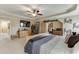 Large main bedroom with attached office/closet and en suite bathroom at 55 Sudderth St, Buford, GA 30518