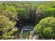 Aerial view of home surrounded by lush greenery and mature trees at 1585 San Gabriel Ave, Decatur, GA 30032