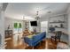 Bright living area with hardwood floors and natural light at 1585 San Gabriel Ave, Decatur, GA 30032