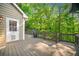 Lovely back deck space with a gas grill and access to the backyard and screened-in porch at 2144 Lamplight Dr, Marietta, GA 30062