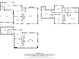 Floor plans of the home, displaying the layout of each floor including room sizes and dimensions at 2144 Lamplight Dr, Marietta, GA 30062