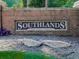 Southlands community sign at 5042 Southland Dr, Woodstock, GA 30188
