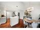 Bright kitchen with eat-in space and stainless appliances at 5042 Southland Dr, Woodstock, GA 30188