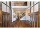 Grand foyer with hardwood floors, high ceilings, and a view of the staircase at 5475 Copper Creek Pass, Cumming, GA 30040