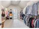 Spacious walk-in closet with custom shelving and plenty of storage space at 5475 Copper Creek Pass, Cumming, GA 30040