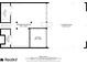 Layout of first floor featuring recreation room, covered patio, and garage at 203 Concorde Sw Way, Lilburn, GA 30047