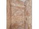 Close up of the shower stall with decorative tile at 230 Deer Forest Rd, Fayetteville, GA 30214