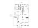 This floor plan depicts a home with an open living space, kitchen, and bedrooms on the ground level at 908 N Highland Ne Ave, Atlanta, GA 30306