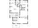 Floor plan showing a large main bedroom, multiple baths, walk-in closet, and a loft on the upper level at 908 N Highland Ne Ave, Atlanta, GA 30306