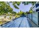 Gorgeous pool with ample deck space, lounge chairs and view of lush landscaping at 195 Arizona Ne Ave # 104, Atlanta, GA 30307