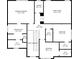 Second floor plan featuring the primary bedroom, primary bath, and additional bedrooms at 525 Roland Manor Dr, Dacula, GA 30019