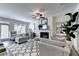 Inviting living room with comfortable seating, fireplace, and natural light at 1569 Aiden Way # 35, Conyers, GA 30013