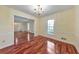 Spacious dining room offers hardwood floors, natural light, and an open layout at 1584 Allgood Ne Rd, Marietta, GA 30062