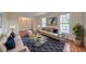 Bright living room with hardwood floors and plenty of natural light at 1584 Allgood Ne Rd, Marietta, GA 30062