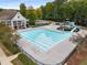 Community pool with a slide, perfect for summertime fun and relaxation in a resort setting at 626 Discovery Ct, Acworth, GA 30102